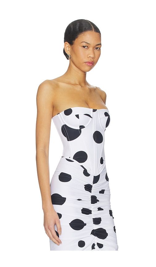 Frida Corset Top in White. - size M (also in S, XS) - Sketch-Y - Modalova