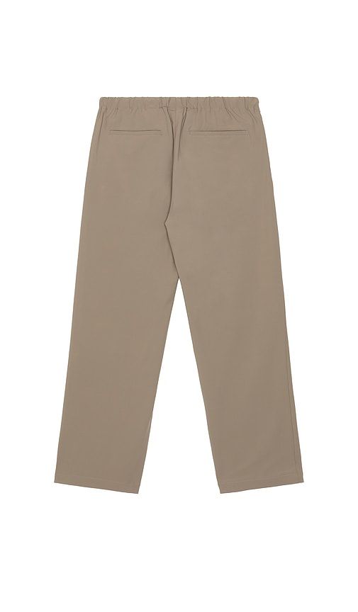 Nylon Wide Leg Pant in Brown. - size S (also in XL/1X) - Stampd - Modalova