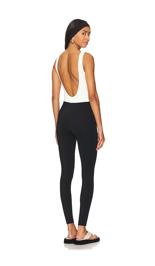The Clementine Jumpsuit in Black,Cream. - size S (also in L) - STRUT-THIS - Modalova