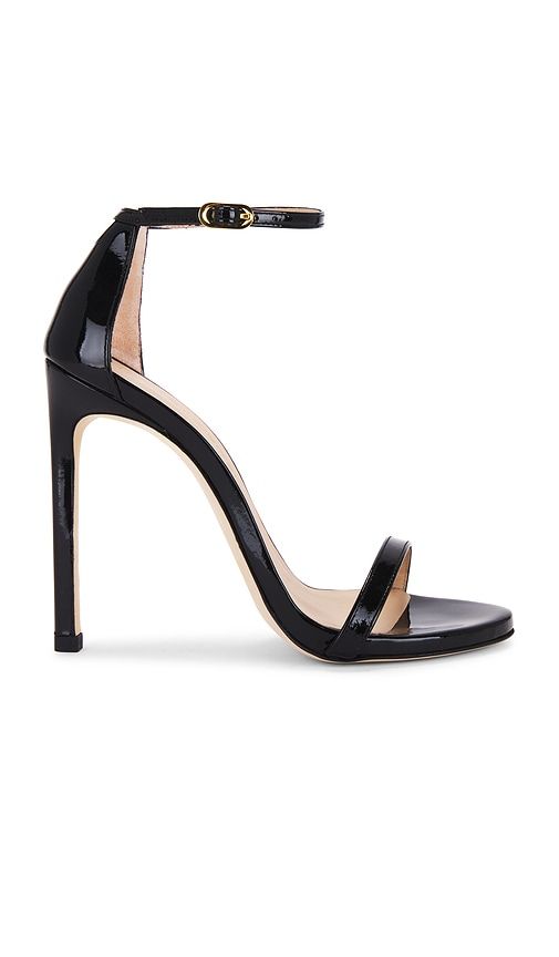 Nudist Heel in Black. - size 10 (also in 6.5, 7, 7.5) - Stuart Weitzman - Modalova