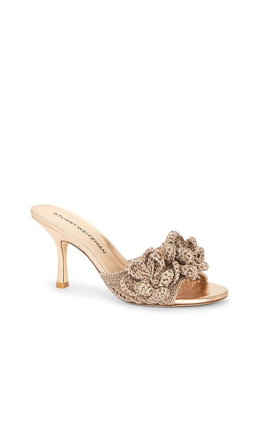 Lotus Slide 85 in Metallic . - size 10 (also in 6, 6.5, 7, 7.5, 8, 8.5, 9) - Stuart Weitzman - Modalova