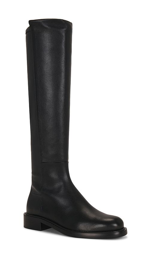 Gisele Knee High Boot in Black. - size 6 (also in 6.5, 7, 7.5, 8, 8.5) - Stuart Weitzman - Modalova