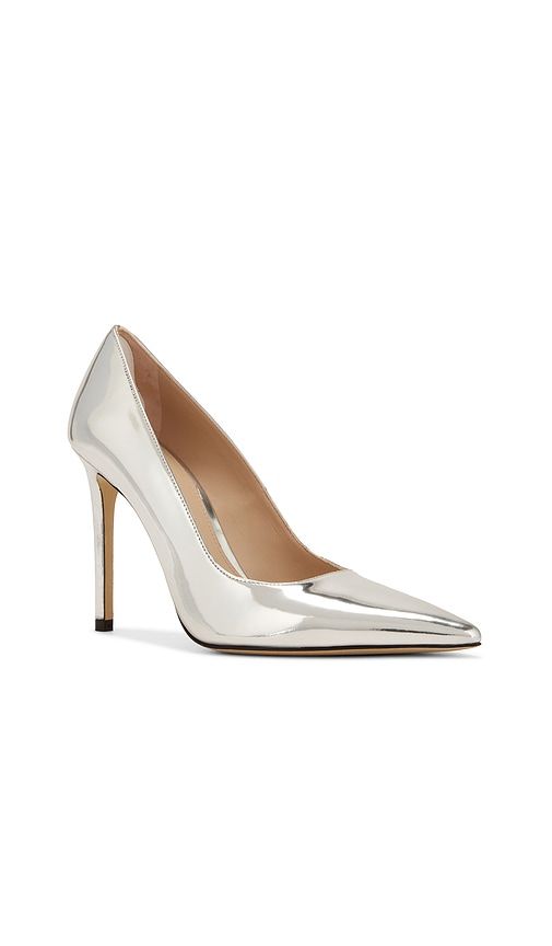 Stuart Power Pump in Metallic . - size 6 (also in 7, 7.5, 8, 8.5, 9, 9.5, 10) - Stuart Weitzman - Modalova
