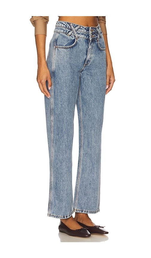 Leo Straight Jeans in Blue. - size 25 (also in 26, 27, 30, 32, 34) - Seventy + Mochi - Modalova