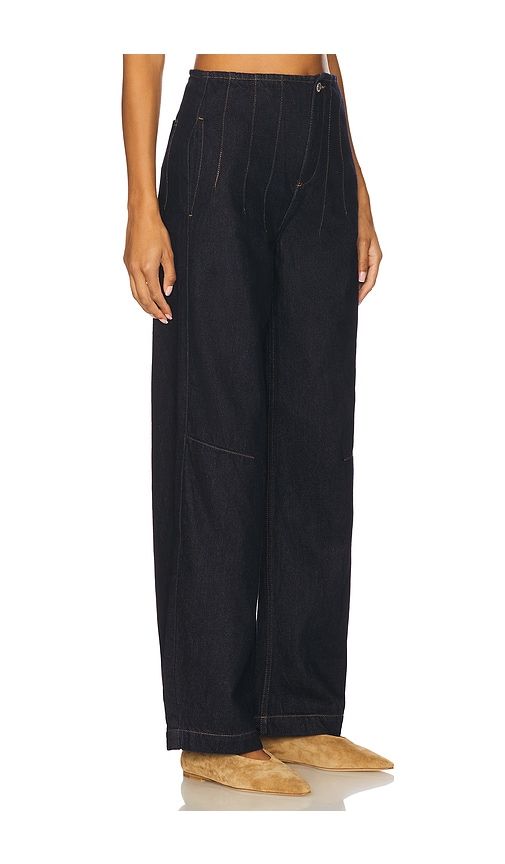 Noah Wide Leg Jeans in Blue. - size 26 (also in 27, 28, 31) - Seventy + Mochi - Modalova