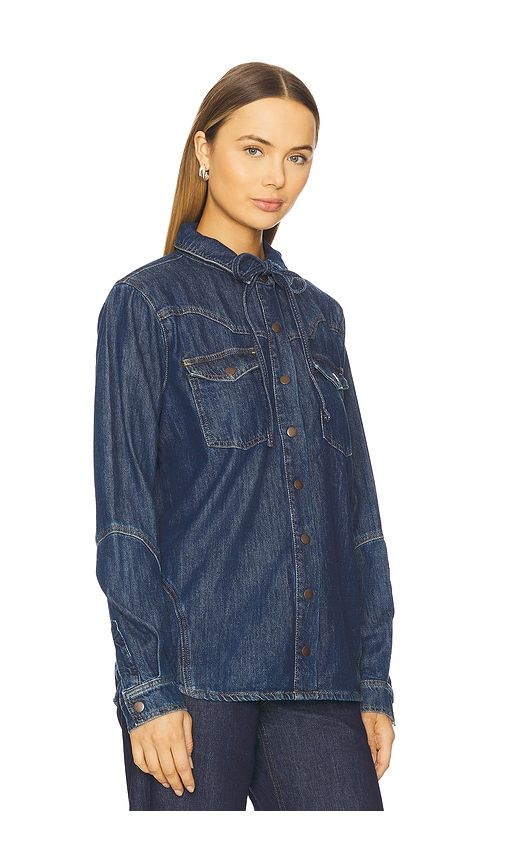 Mia Shirt in Blue. - size S (also in XS) - Seventy + Mochi - Modalova