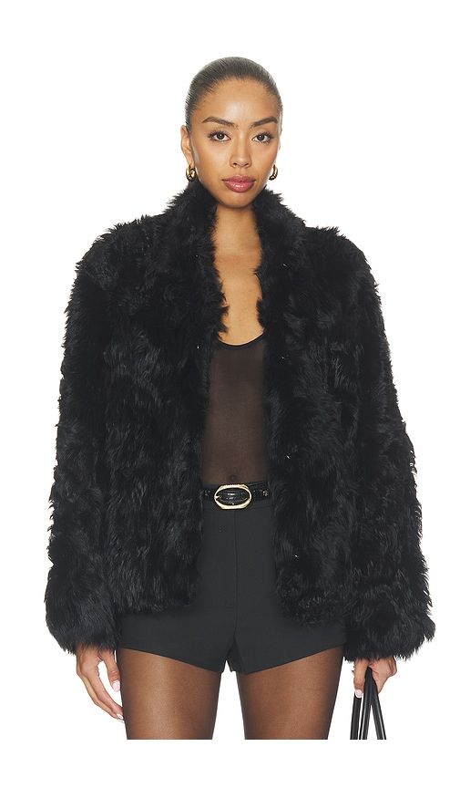 Lyn Long Hair Shearling Jacket in . - size M/L (also in XS/S) - Source Unknown - Modalova