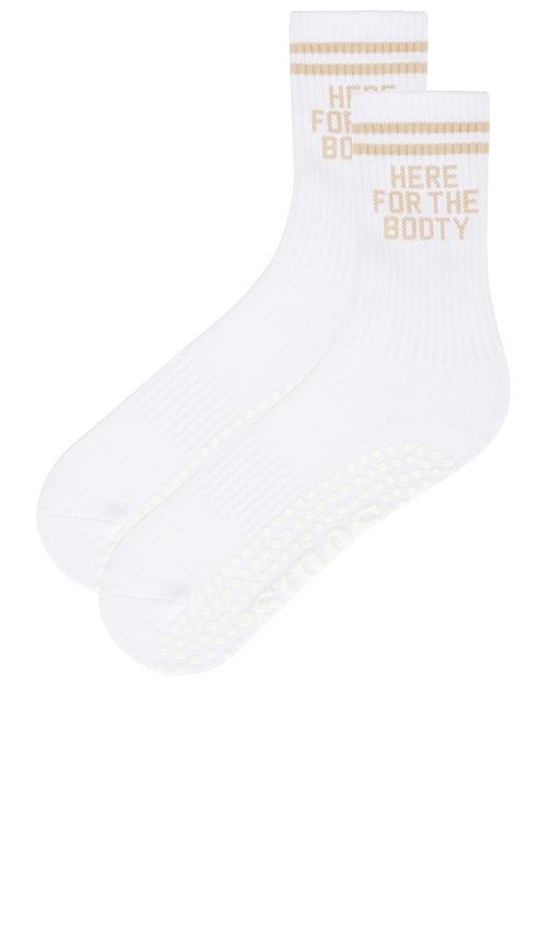 Here For The Booty Grip Socks in . - size M/L (also in S/M) - Souls. - Modalova