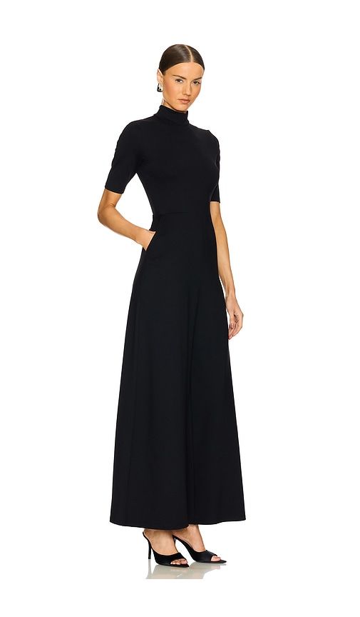 Mock Neck Short Sleeve Jumpsuit in . - size S (also in XS) - Susana Monaco - Modalova