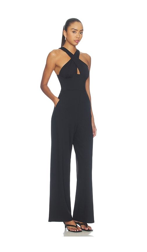 Cross Front Jumpsuit in . - size L (also in M, S, XS) - Susana Monaco - Modalova
