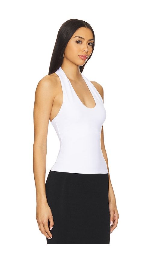 Urban Halter Top in White. - size L (also in M) - Susana Monaco - Modalova