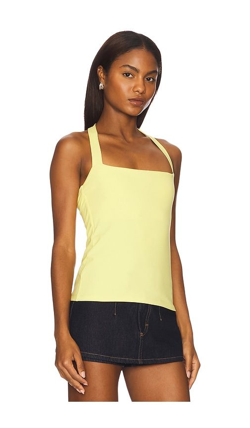 Halter Top in Lemon. - size L (also in XL) - Susana Monaco - Modalova