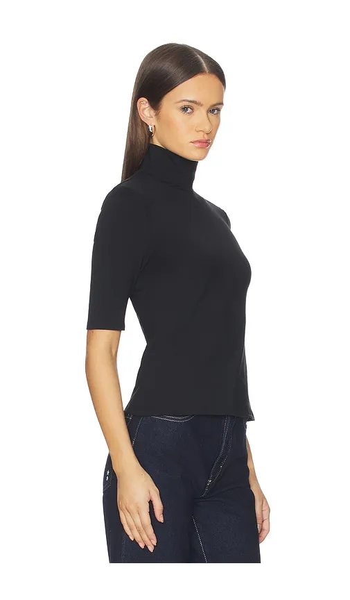 Mock Neck Elbow Sleeve Top in . - size M (also in S) - Susana Monaco - Modalova