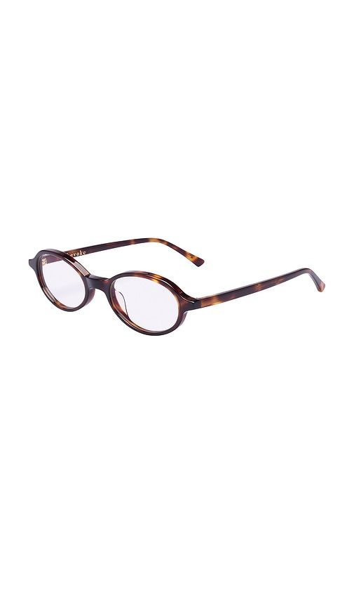 Rowa Blue Light Glasses in Brown - SHEVOKE - Modalova