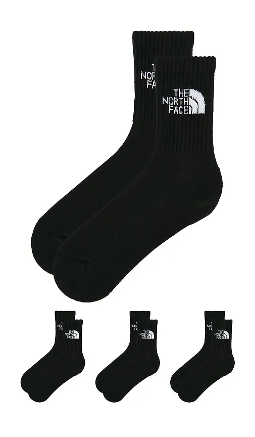 Everyday Standard Crew Sock 3 Pack in Black. - size L (also in S) - The North Face - Modalova