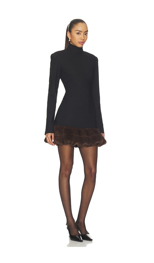 Longsleeve Mini Peplum Dress in . - size 32 (also in 34, 36, 38, 46) - ROTATE - Modalova