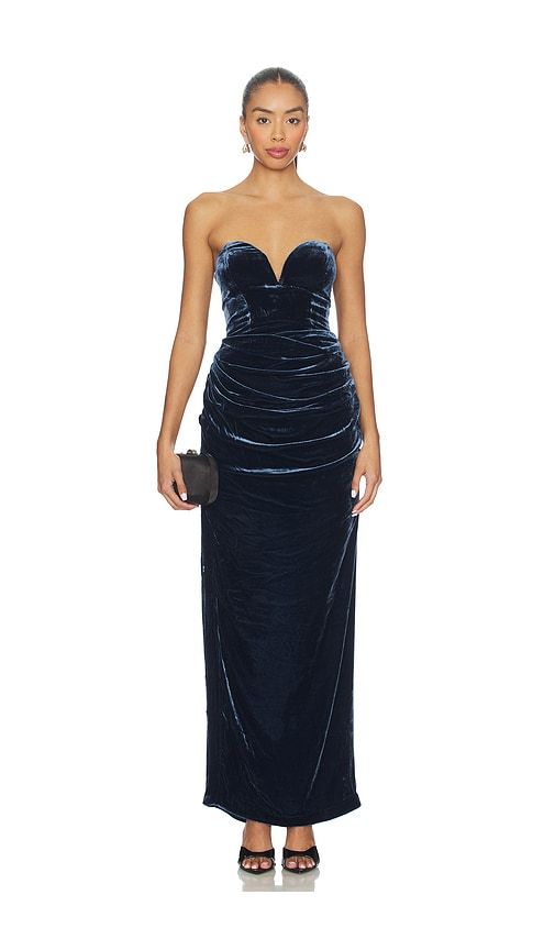 Ivette Dress in Blue. - size 34 (also in 36, 38) - ROTATE - Modalova