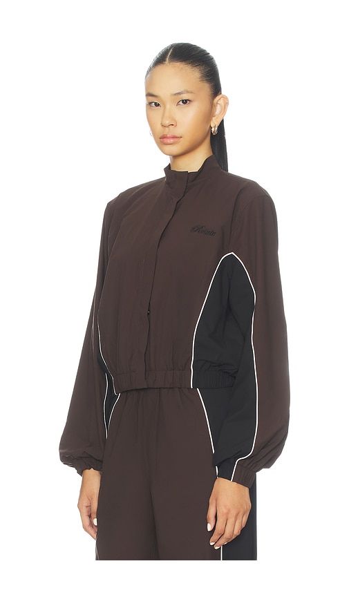 Crispy Woven Jacket in Brown. - size 32 (also in 34, 36, 38) - ROTATE - Modalova