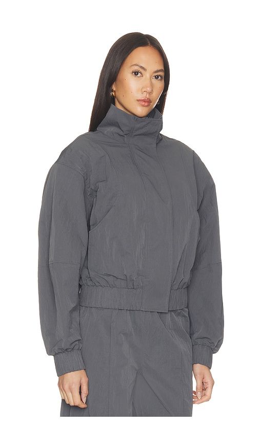 Crispy Track Jacket in Grey. - size L (also in M, S, XL, XS) - ROTATE - Modalova