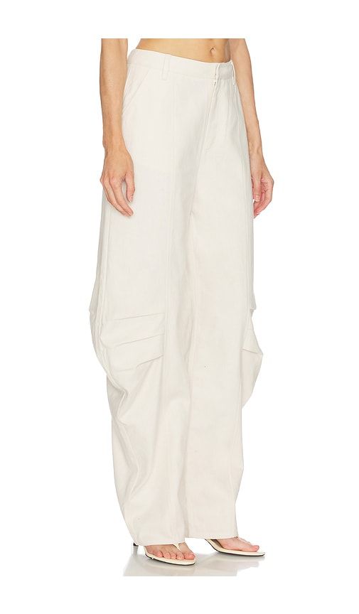 Linen Suiting Pants in Beige. - size 32 (also in 34) - ROTATE - Modalova