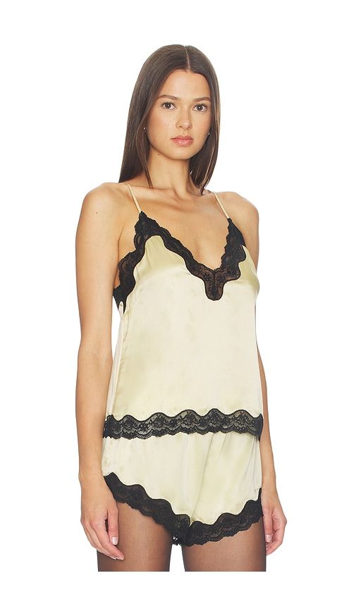 Camisole With Lace in Lemon. - size L (also in M, S, XL) - ROTATE - Modalova
