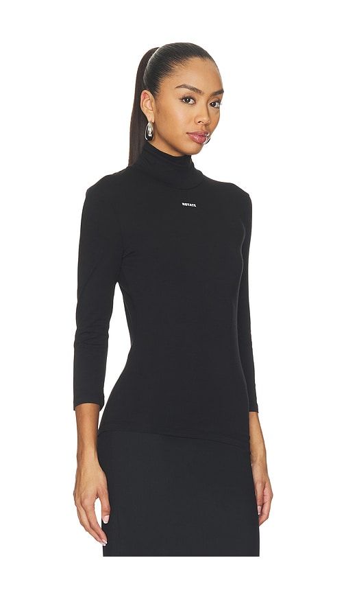 Jersey 3/4 Turtleneck in . - size L (also in M, S, XL, XS) - ROTATE - Modalova