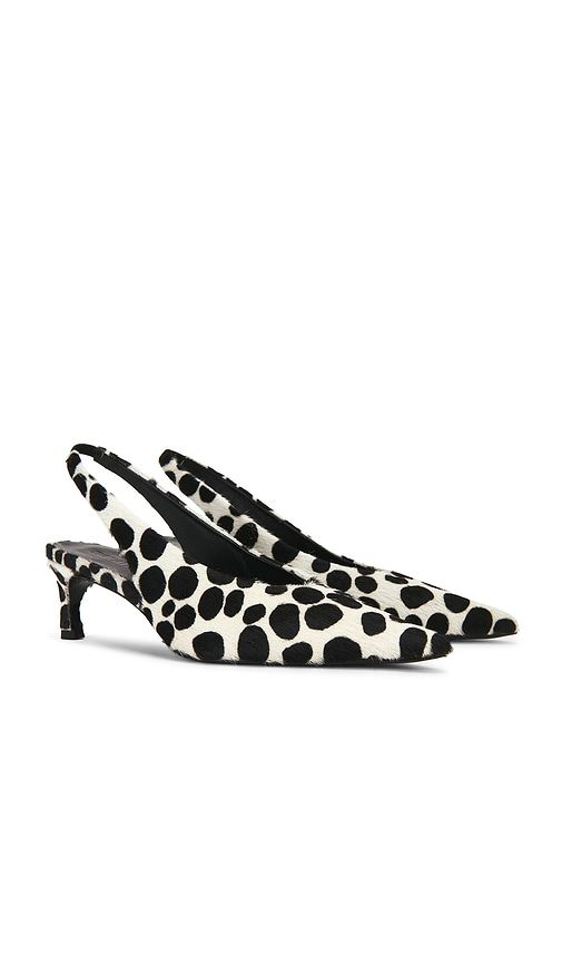 Slingback Pump in Black,White. - size 37 (also in 40) - ROTATE - Modalova