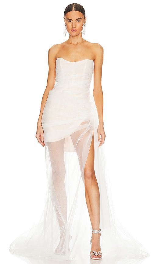 Cleo Gown in White. - size 0 (also in 00, 2, 8) - The Bar - Modalova