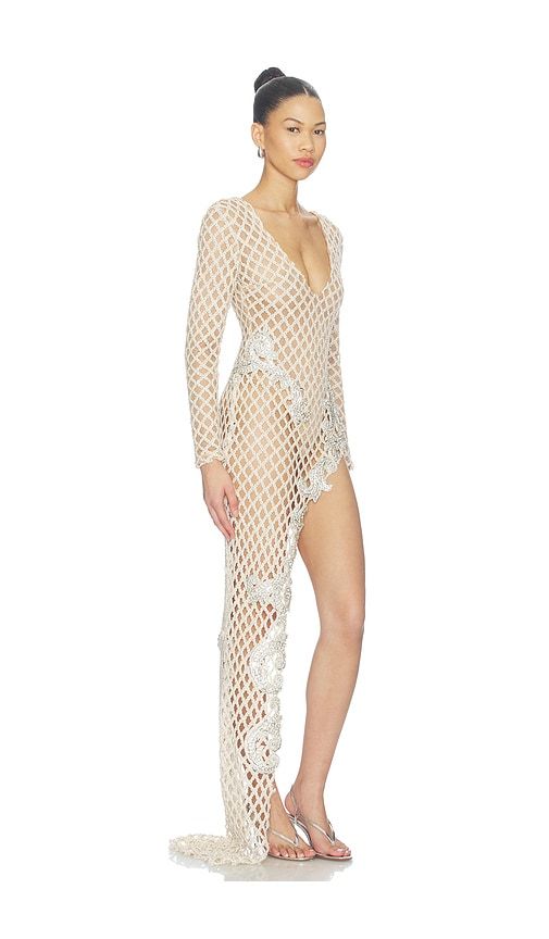 Sofia Maxi Dress in White. - size L (also in M, S, XS) - The Dolls House - Modalova