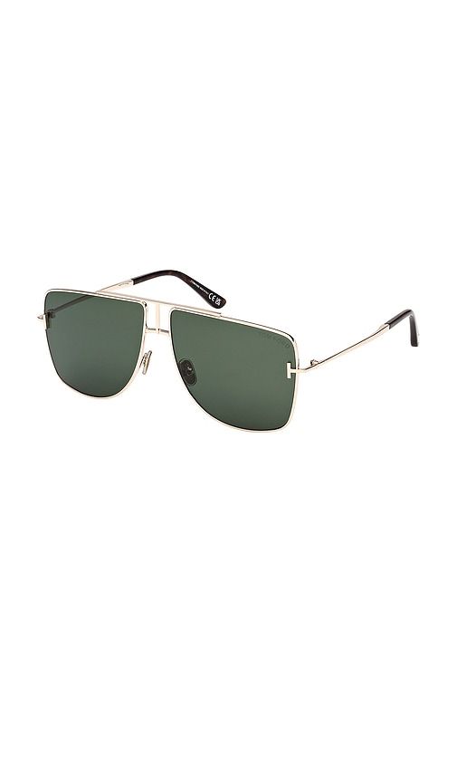 Eliott Metal Sunglasses in Rose Gold - TOM FORD - Modalova
