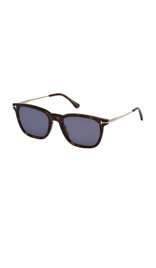 Arnaud Acetate Sunglasses in Brown - TOM FORD - Modalova