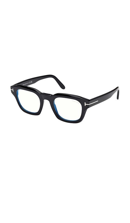Blue Block Optical Square Acetate Glasses in - TOM FORD - Modalova