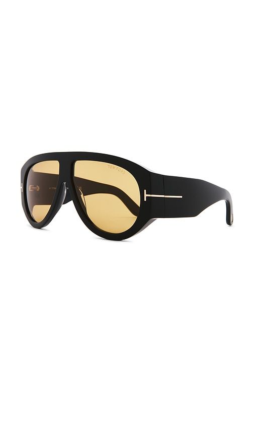 Bronson Acetate Sunglasses in Black - TOM FORD - Modalova