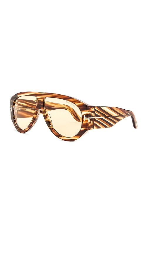 Bronson Sunglasses in Brown - TOM FORD - Modalova