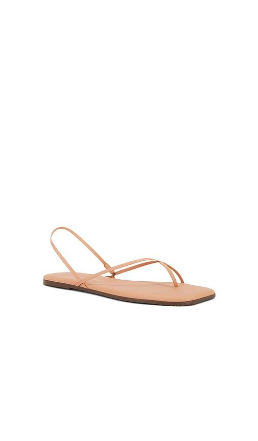 Square Toe Millie Sandal in Nude. - size 10 (also in 11, 5, 6, 7, 8, 9) - TKEES - Modalova