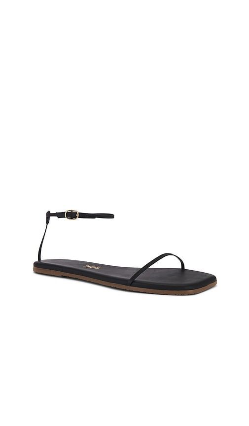 Square Toe Twiggy Sandal in Black. - size 7 (also in 8, 9) - TKEES - Modalova