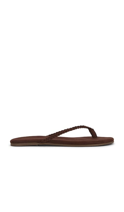 Lily Braid Sandal in Brown. - size 8 (also in 9) - TKEES - Modalova