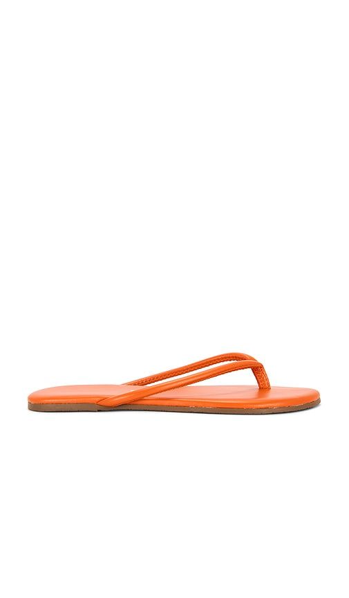 Tubular Lily Sandal in Coral. - size 8 (also in 9) - TKEES - Modalova