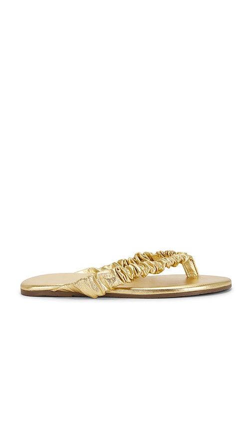 Savanna Sandal in Yellow. - size 5 (also in 6, 7, 8, 9) - TKEES - Modalova