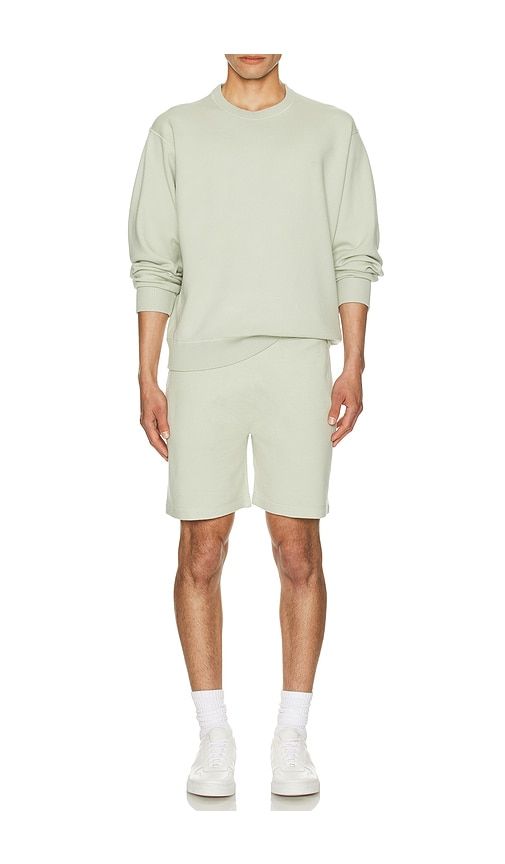 Light Bilen Sweatshort in Mint. - size L (also in S) - Theory - Modalova