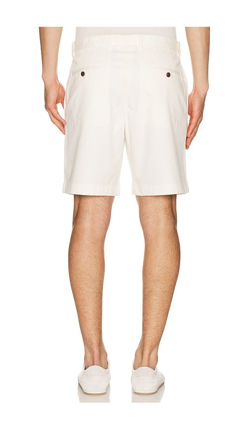 Moonsoft Cotton Standard Shorts in Ivory. - size 29 (also in 30, 31, 33, 36) - Theory - Modalova