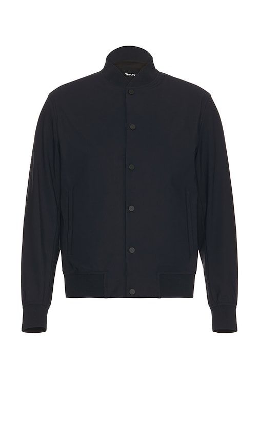 Murphy Button Down Jacket in Navy. - size L (also in M, S, XL/1X) - Theory - Modalova