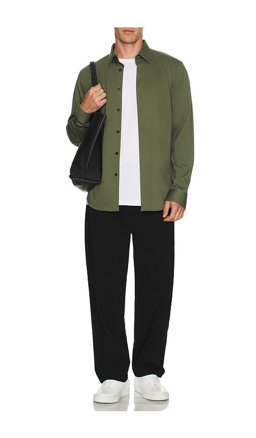 Sylvain Structure Knit Shirt in Green. - size S (also in XXL/2X) - Theory - Modalova