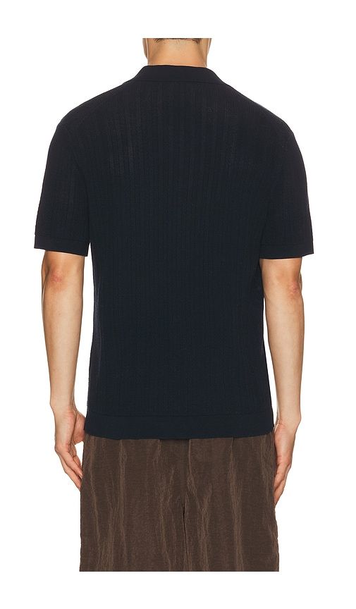 Camp Collar Shirt in Navy. - size L (also in M, S, XL/1X, XXL/2X) - Theory - Modalova