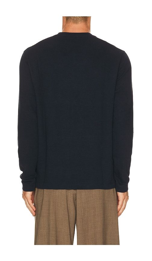Delroy Long Sleeve Tee in Navy. - size S (also in XXL/2X) - Theory - Modalova