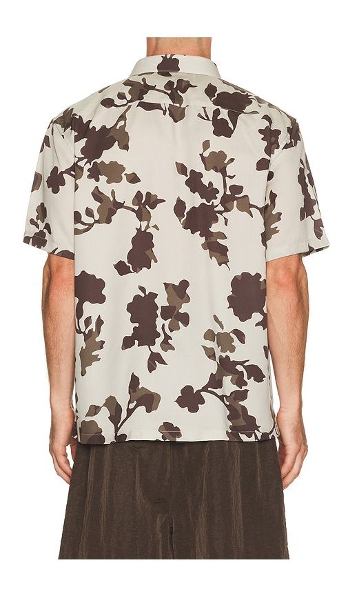Floral Lyocel Irving Shirt in Grey. - size L (also in S, XL/1X, XXL/2X) - Theory - Modalova