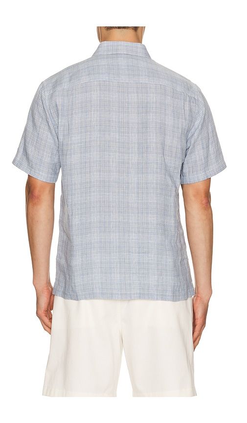 Irving Relaxed Linen Shirt in Blue. - size L (also in M, S, XL/1X, XXL/2X) - Theory - Modalova