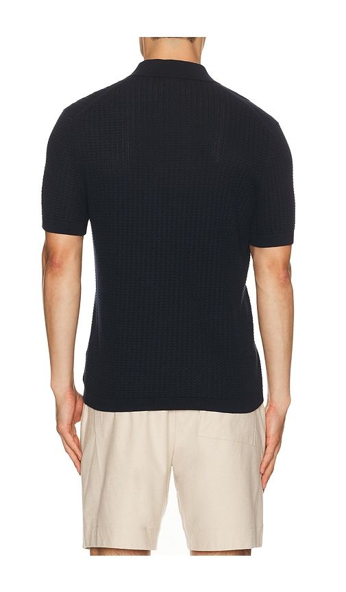 Tactile Cotton Polo in Navy. - size S (also in XL/1X, XXL/2X) - Theory - Modalova