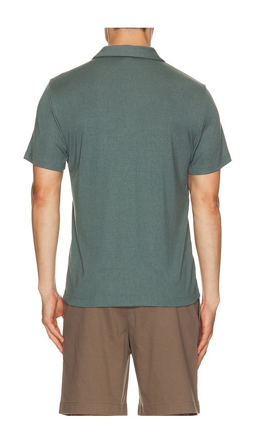 Bron Polo in Teal. - size L (also in M, S, XL/1X, XXL/2X) - Theory - Modalova