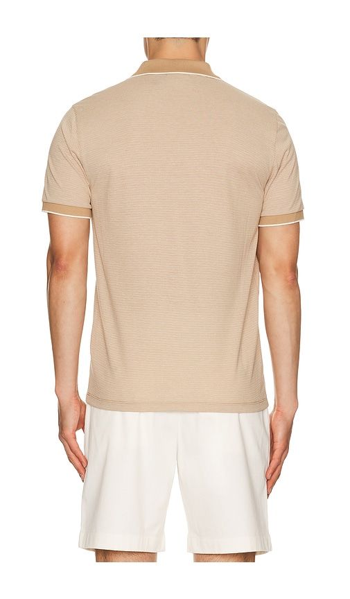 Birdseye Polo in Beige,White. - size L (also in M, S, XL/1X) - Theory - Modalova